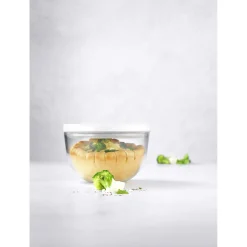 Vacuum bowl M / 18 cm, glass, transparent