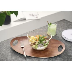 Vacuum bowl M / 18 cm, glass, transparent