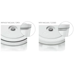 Vacuum bowl M / 18 cm, stainless steel, silver