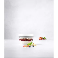 Vacuum bowl S / 12 cm, glass, transparent