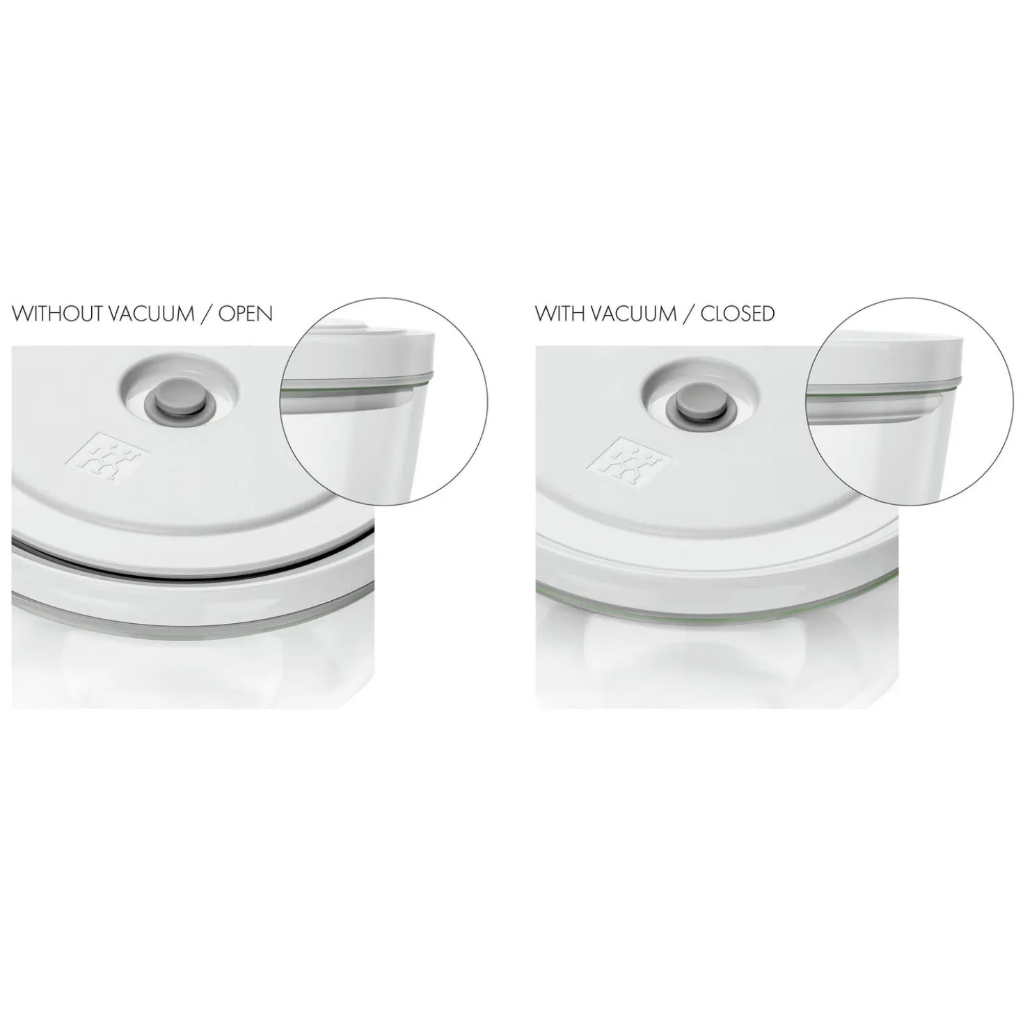 Vacuum bowl S / 12 cm, stainless steel, silver