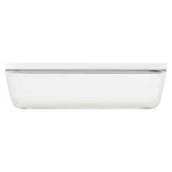 Vacuum Gratin Dish, Glass, Grey