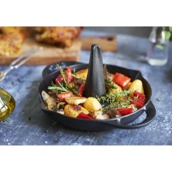 Vertical Chicken Roaster - Black