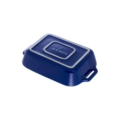 10.5-x 8-inch, Rectangular, Baking Dish, Dark Blue