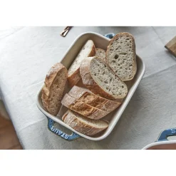 13-x 9.5-inch, Rectangular, Baking Dish, Rustic Turquoise
