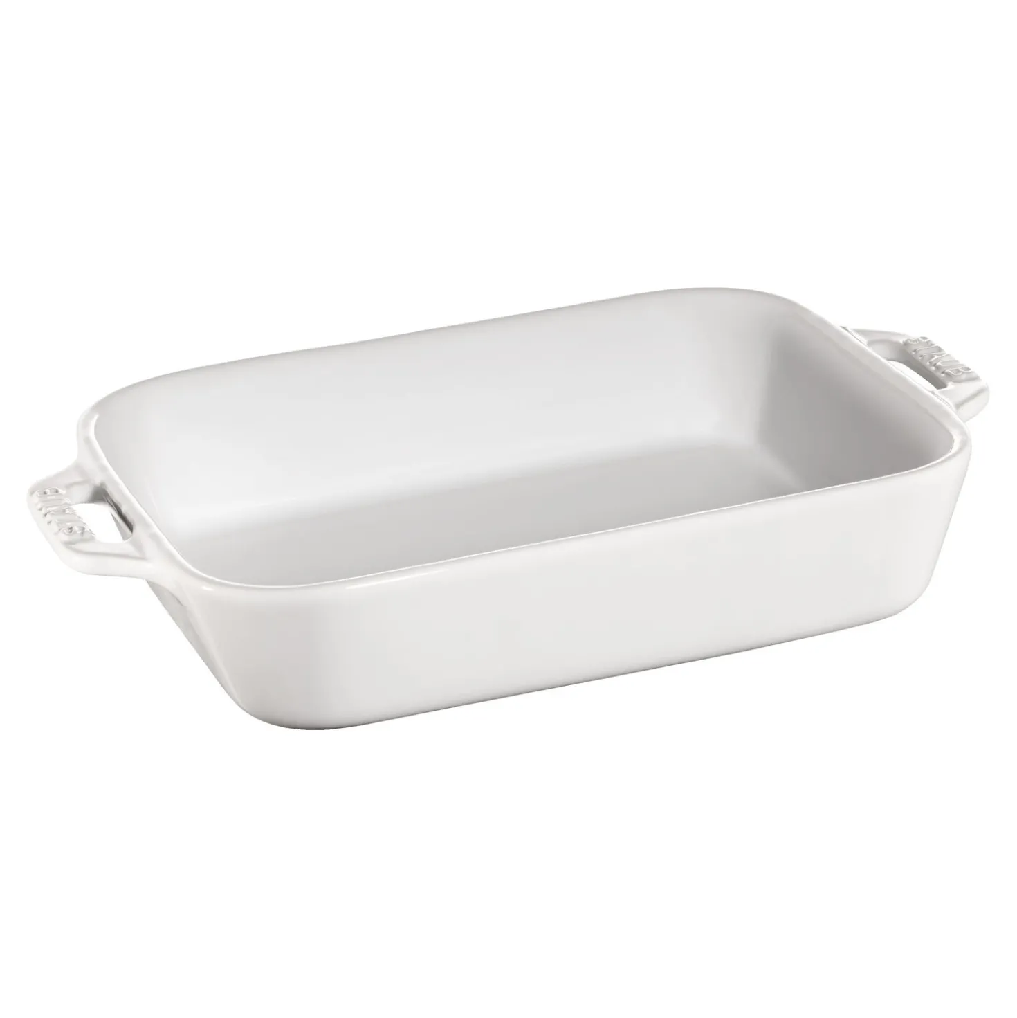 7.5-x 6.5-inch, Rectangular, Baking Dish, White