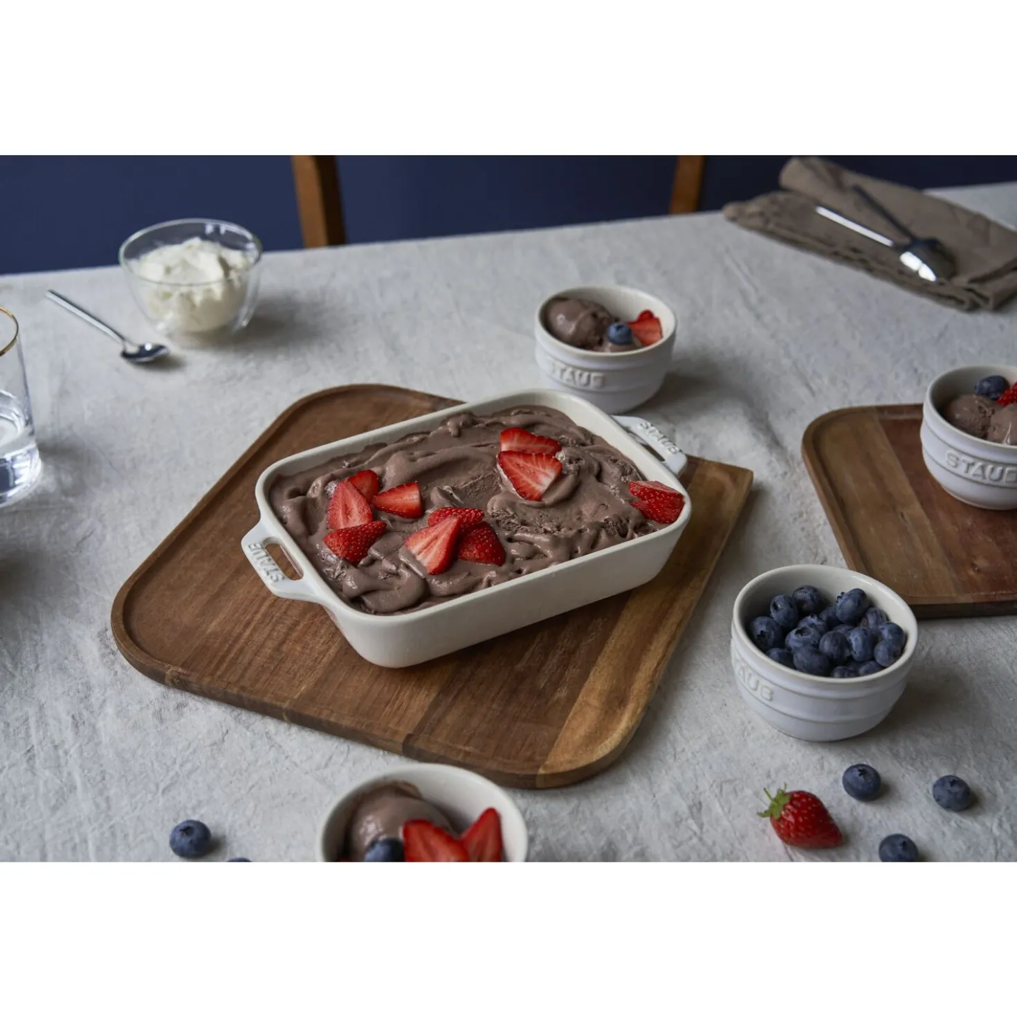 7.5-x 6.5-inch, Rectangular, Baking Dish, White