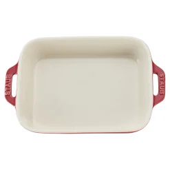 7.5-x 6.5-inch, Rectangular, Baking Dish, Rustic Red