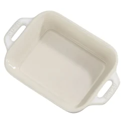 13-x 9.5-inch, Rectangular, Baking Dish, Ivory-white