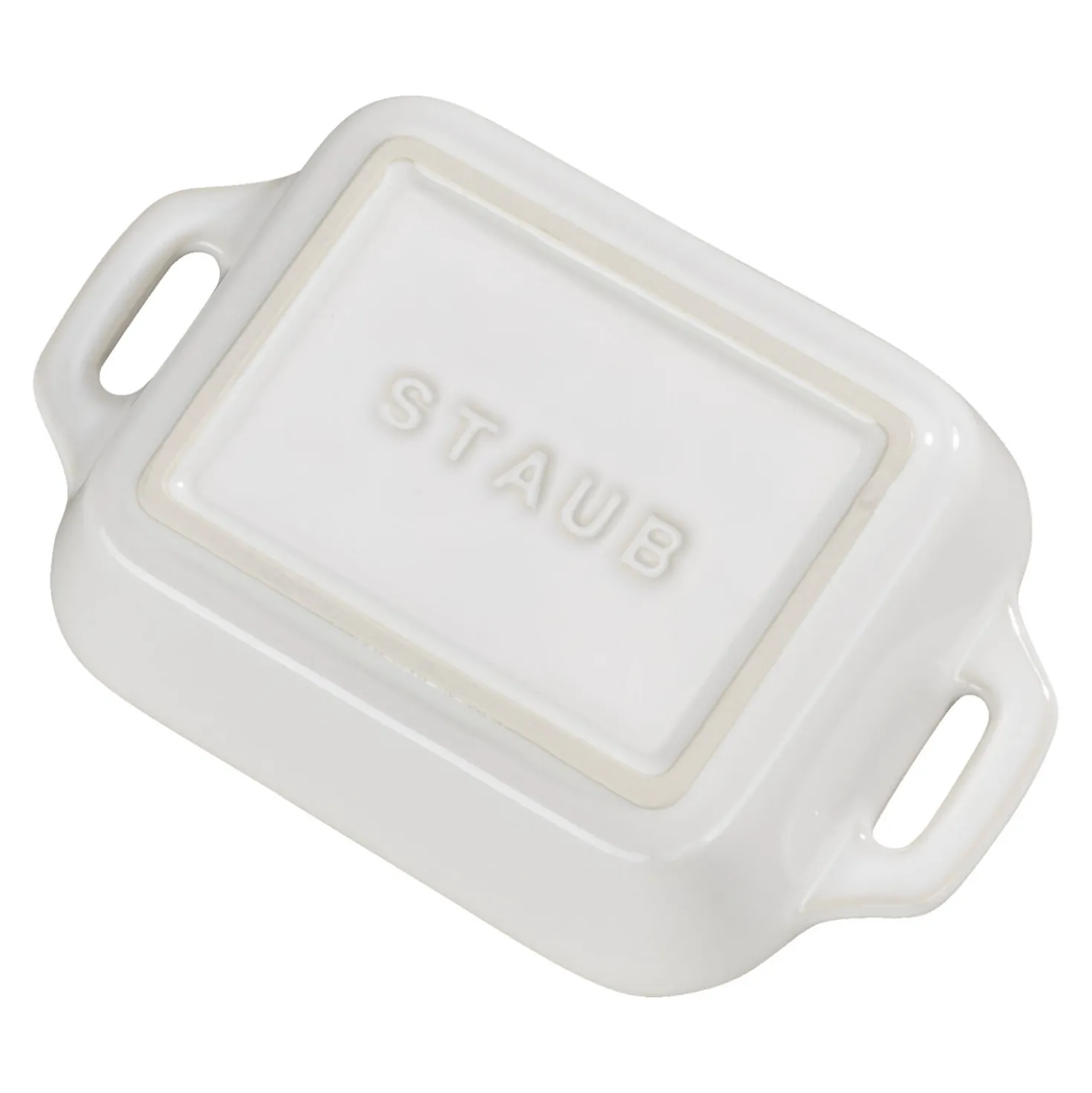 13-x 9.5-inch, Rectangular, Baking Dish, Ivory-white