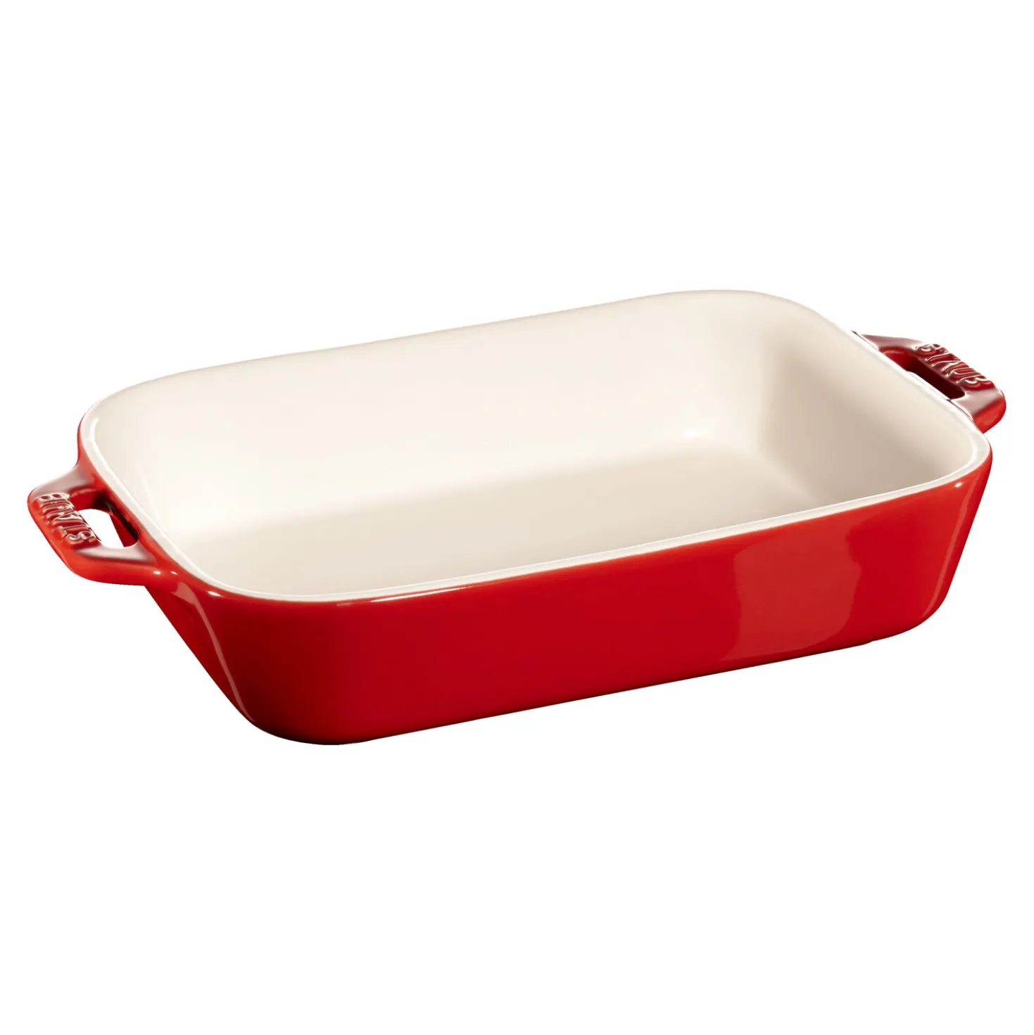 7.5-x 6.5-inch, Rectangular, Baking Dish, Cherry