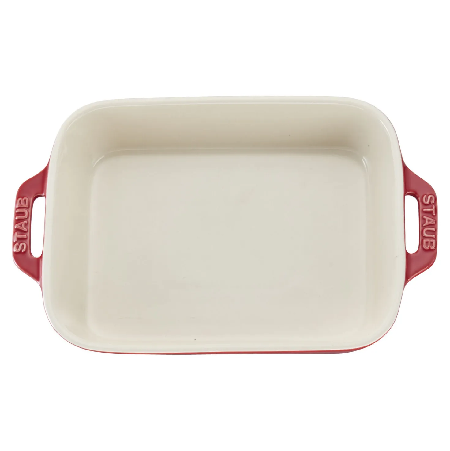 7.5-x 6.5-inch, Rectangular, Baking Dish, Cherry