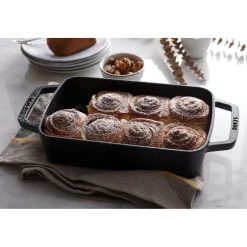 12-x 8-inch, Rectangular, Roasting Pan, Black Matte