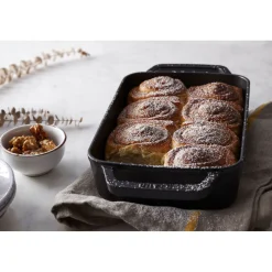 12-x 8-inch, Rectangular, Roasting Pan, Black Matte